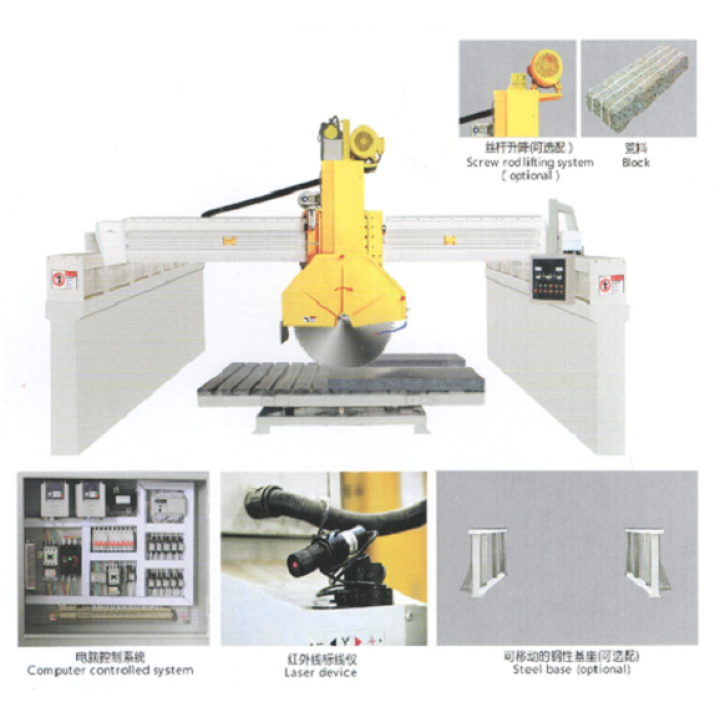 Однопильний мостовий верстат QQ-900-1200