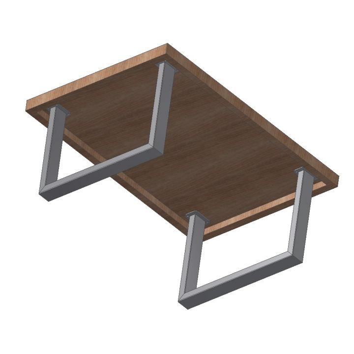  Ніжка металева для столу модифікація СТ56Н