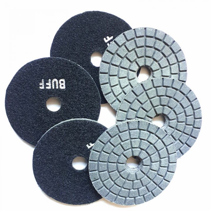 Алмазний гнучкий шліфувальний круг Буф чорний